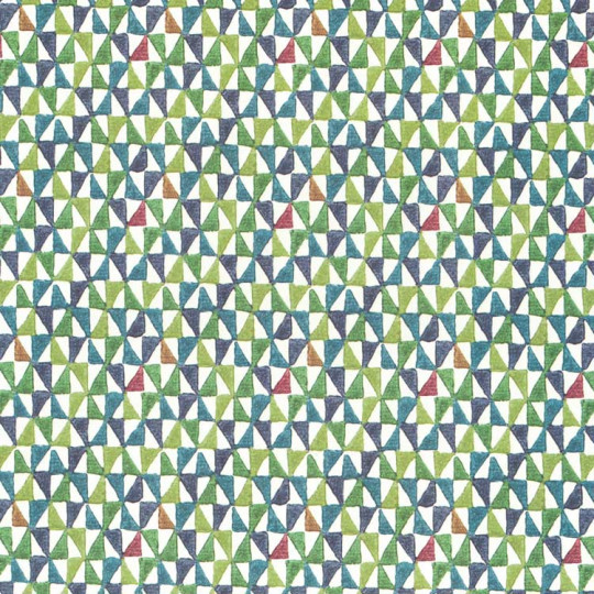 Multi-colored Geometric Stamped Print Paper ~ Tassotti 